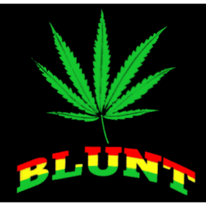 Rasta Blunt Leaf flag