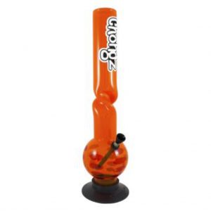 Chongz "Gurdas Man" bubble bong with ice twist and rubber base