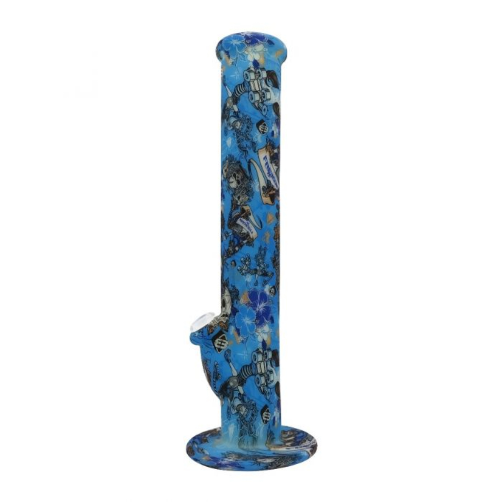 Bounce "Seven Seas" Glow in the Dark Silicone Bong