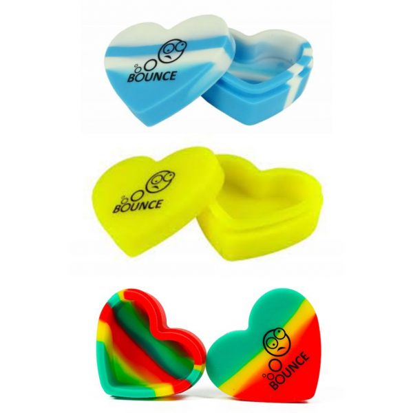 Bounce Silicone Heart oil pot
