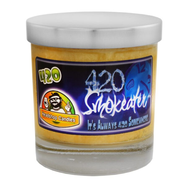 420 Smokeater Headshop Candle