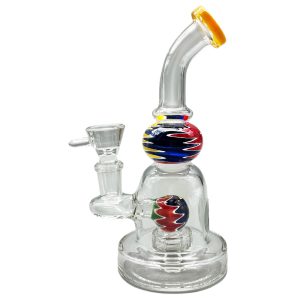 Basil Bush "Wave" Mini Percolator Bong