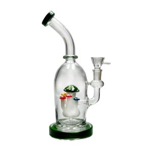 Basil Bush "Mr Myco" Glass Percolator Bong