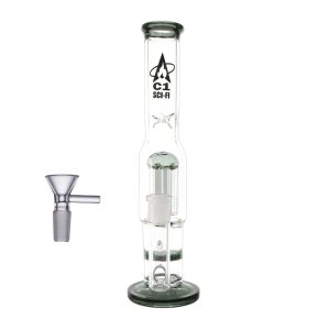 C1 Sci Fi Subspace Glass Percolator Bong
