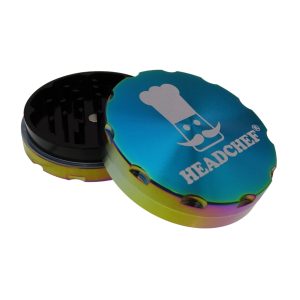 HEADCHEF 62MM 2 PART "RAZOR" METAL GRINDER